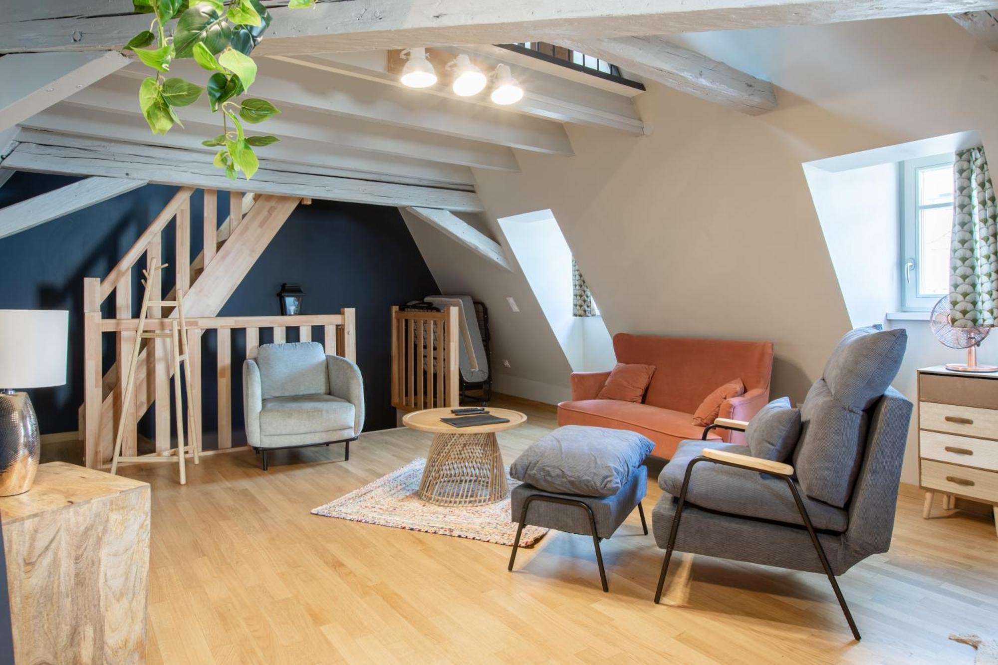 Ferienwohnung Duplex Atypique Au Coeur De Mülhausen Exterior foto